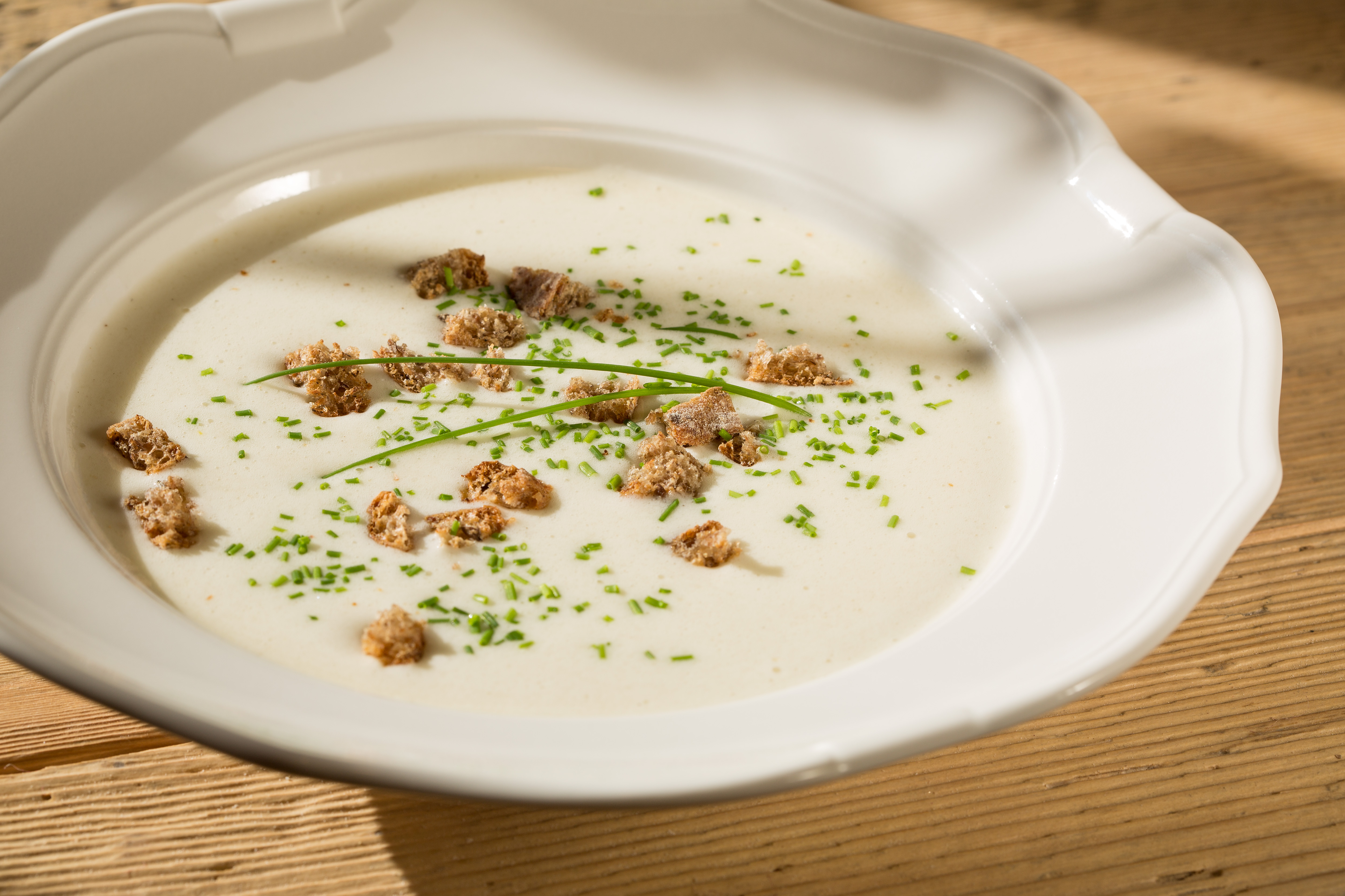 Graukäse soup - Recipe from South Tyrol