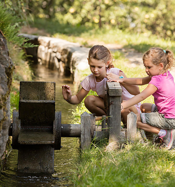 Waalwege in lower Vinschgau: Happy strolling