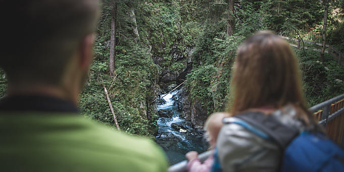 Gilfenklamm: the only marble gorge in Europe