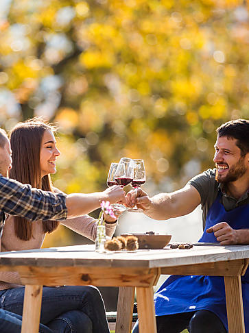 Wine tastings on the farm in South Tyrol